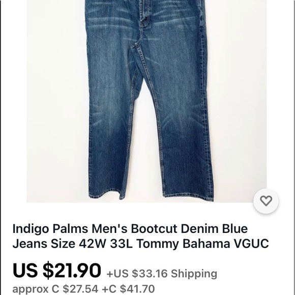 Indigo Palm by Tommy Bahamas Jeans - Picture 17 of 17